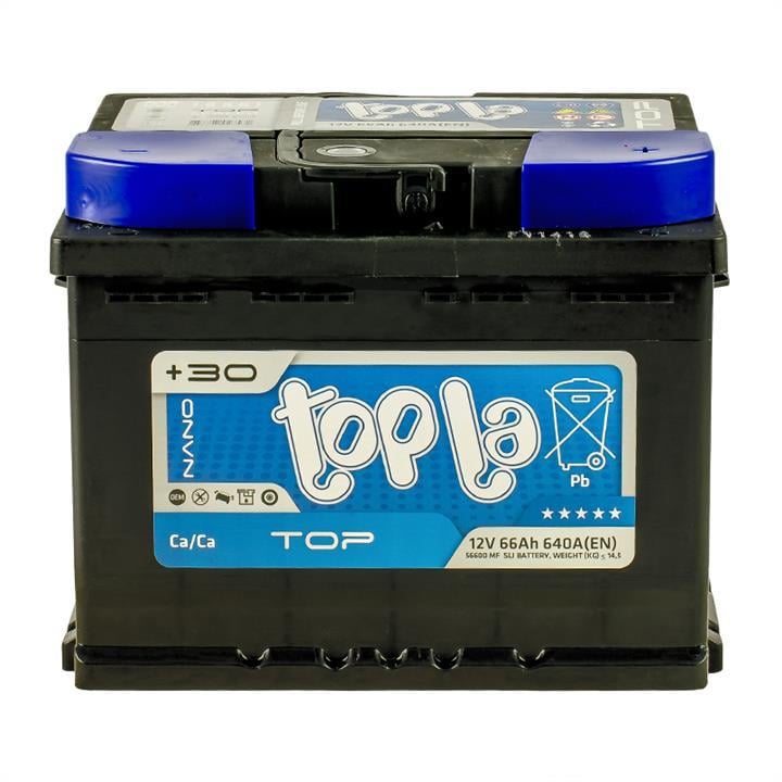 Topla 118666 Battery Topla Top 12V 66AH 640A(EN) R+ 118666
