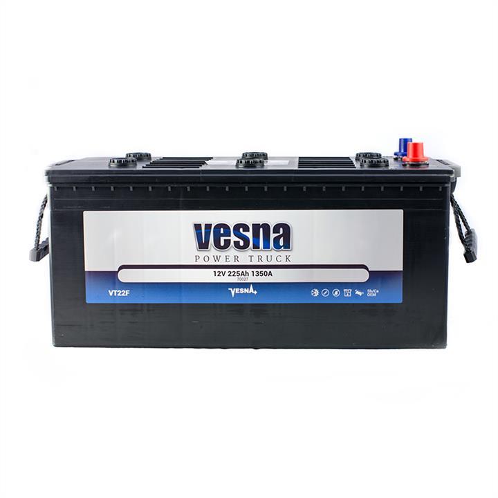 Vesna 843912 Battery Vesna Power Truck 12V 225AH 1350A(EN) L+ 843912