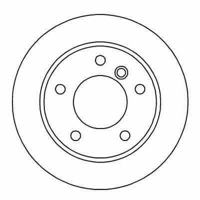 Alanko 304940 Rear ventilated brake disc 304940