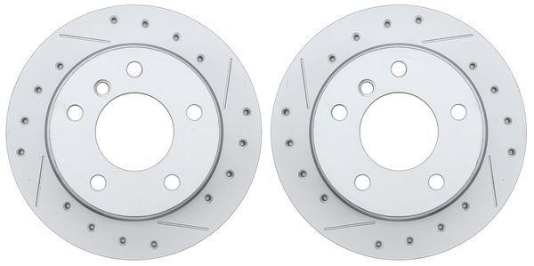 Alanko 304655 Rear brake disc, non-ventilated 304655