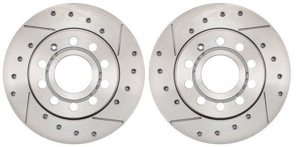 Alanko 304642 Rear brake disc, non-ventilated 304642