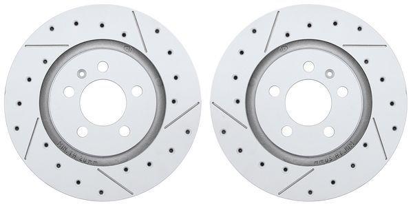 Alanko 304634 Front brake disc ventilated 304634