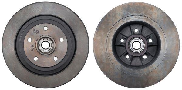 Alanko 304628 Rear brake disc, non-ventilated 304628