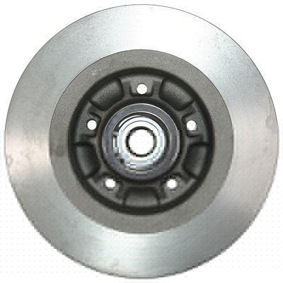 Alanko 304623 Rear brake disc, non-ventilated 304623