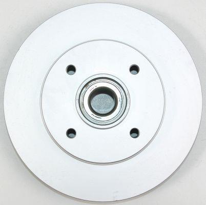 Alanko 304598 Rear brake disc, non-ventilated 304598