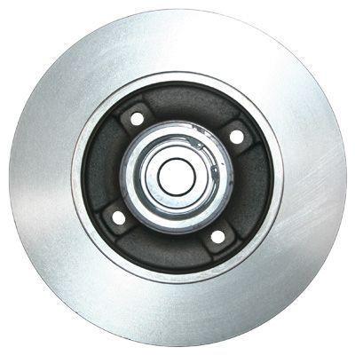 Alanko 304596 Rear brake disc, non-ventilated 304596
