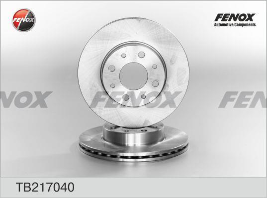 Fenox TB217040 Front brake disc ventilated TB217040