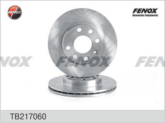 Fenox TB217060 Front brake disc ventilated TB217060