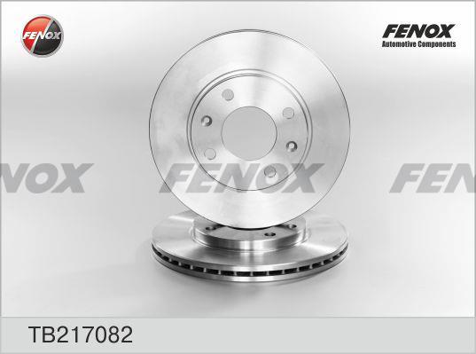 Fenox TB217082 Front brake disc ventilated TB217082