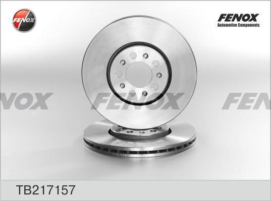 Fenox TB217157 Front brake disc ventilated TB217157