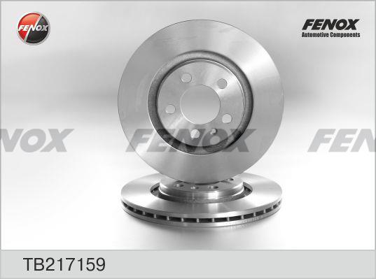 Fenox TB217159 Front brake disc ventilated TB217159