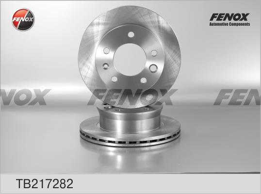 Fenox TB217282 Front brake disc ventilated TB217282