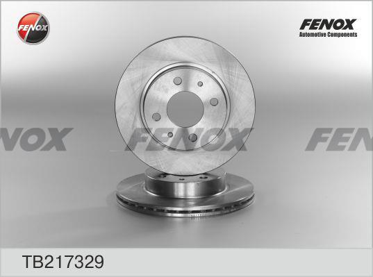 Fenox TB217329 Front brake disc ventilated TB217329