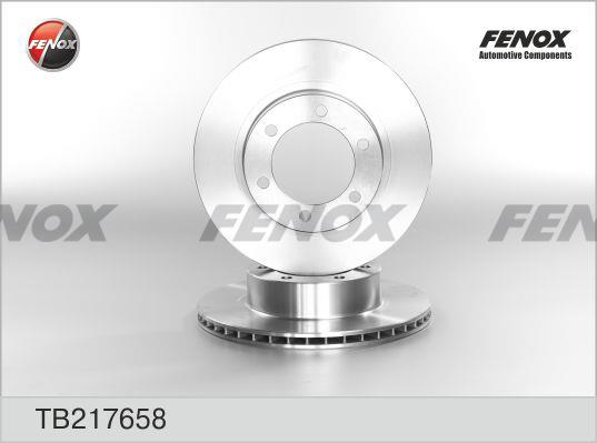 Fenox TB217658 Front brake disc ventilated TB217658