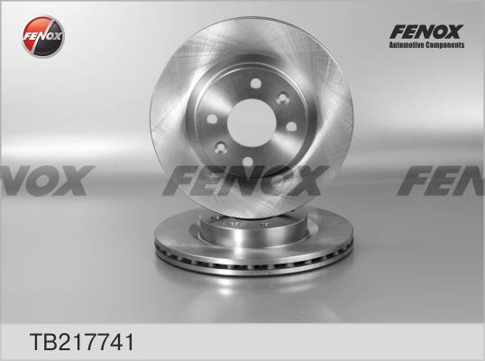 Fenox TB217741 Front brake disc ventilated TB217741