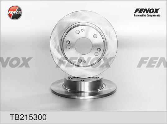 Fenox TB215300 Brake disc TB215300