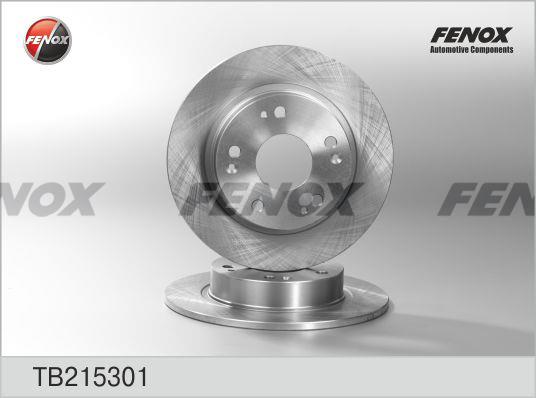 Fenox TB215301 Brake disc TB215301
