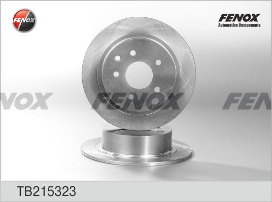 Fenox TB215323 Brake disc TB215323