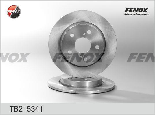 Fenox TB215341 Brake disc TB215341