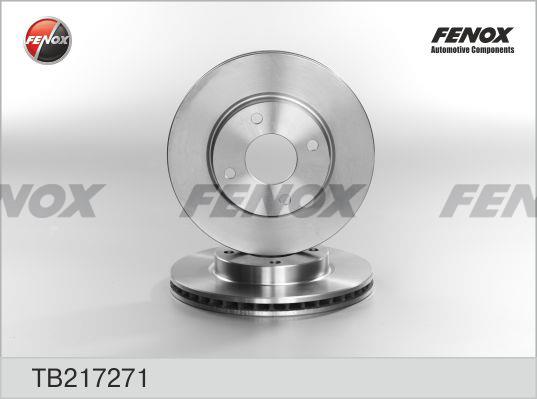 Fenox TB217271 Front brake disc ventilated TB217271