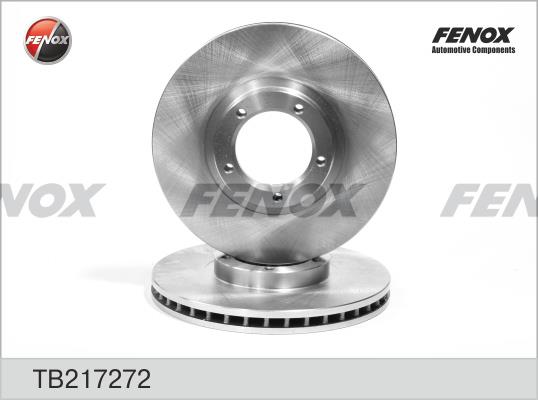 Fenox TB217272 Front brake disc ventilated TB217272