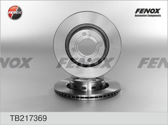 Fenox TB217369 Front brake disc ventilated TB217369