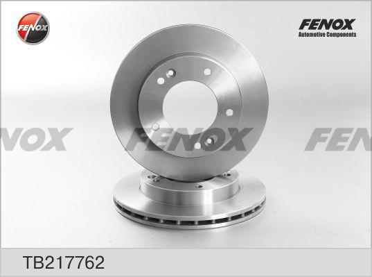 Fenox TB217762 Front brake disc ventilated TB217762