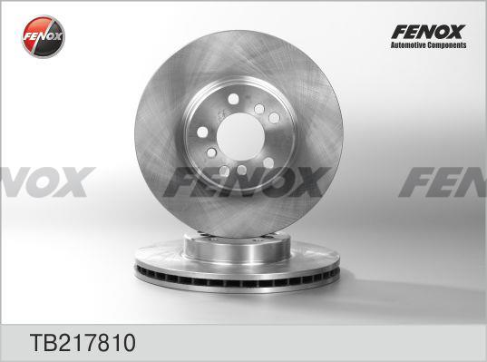 Fenox TB217810 Front brake disc ventilated TB217810