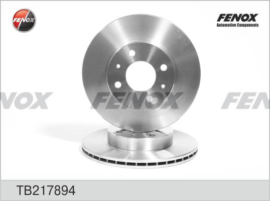 Fenox TB217894 Front brake disc ventilated TB217894