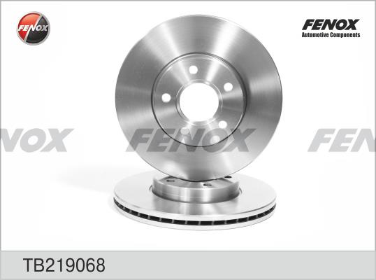 Fenox TB219068 Front brake disc ventilated TB219068