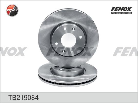 Fenox TB219084 Front brake disc ventilated TB219084