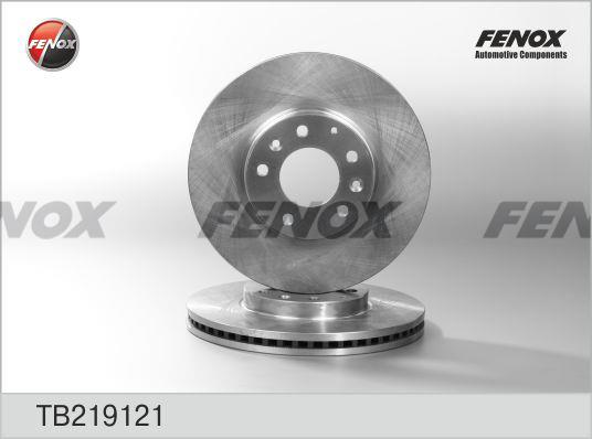 Fenox TB219121 Front brake disc ventilated TB219121