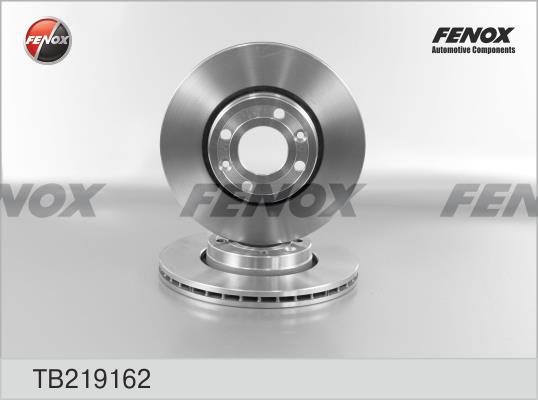 Fenox TB219162 Front brake disc ventilated TB219162