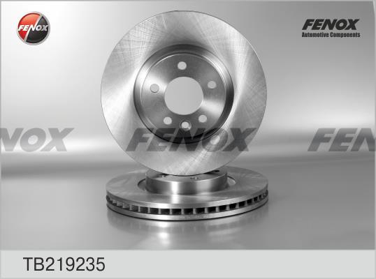 Fenox TB219235 Front brake disc ventilated TB219235