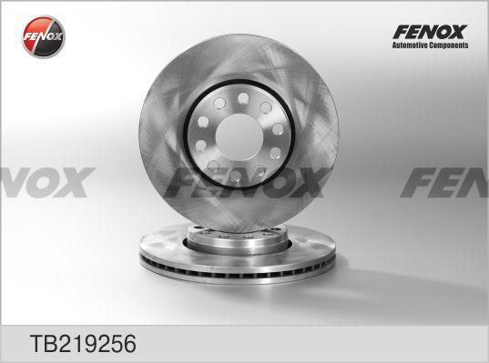 Fenox TB219256 Front brake disc ventilated TB219256