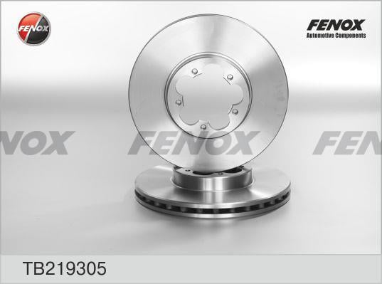 Fenox TB219305 Front brake disc ventilated TB219305
