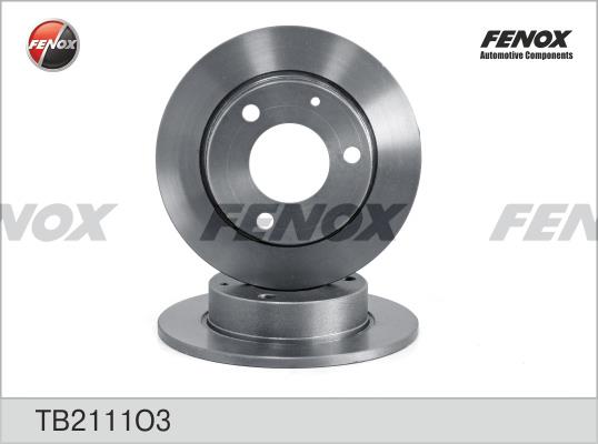 Fenox TB2111O3 Brake disc TB2111O3