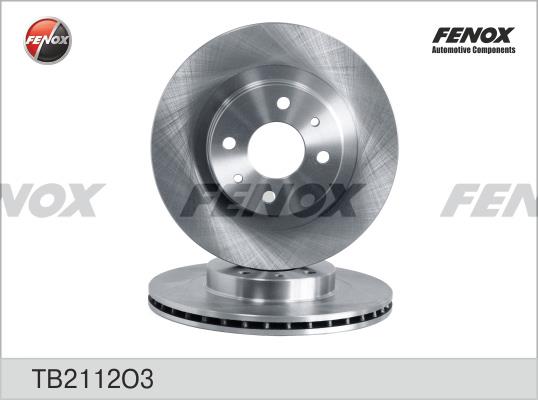 Fenox TB2112O3 Brake disc TB2112O3