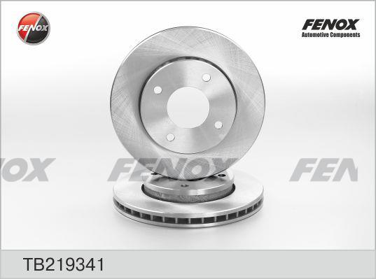Fenox TB219341 Front brake disc ventilated TB219341