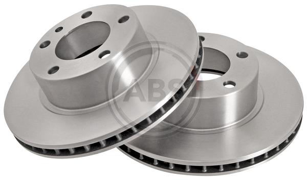 Front brake disc ventilated ABS 15769