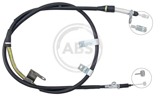 ABS K14142 Parking brake cable left K14142
