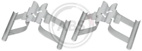 ABS 1898Q Mounting kit brake pads 1898Q