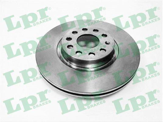 LPR A1004V Front brake disc ventilated A1004V