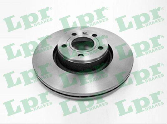 LPR A1006V Front brake disc ventilated A1006V