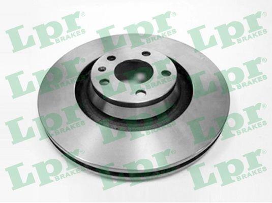 LPR A1008V Front brake disc ventilated A1008V