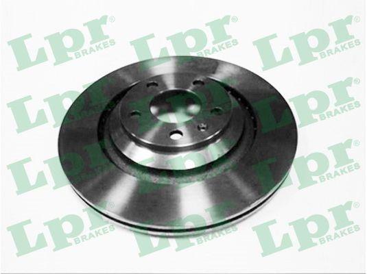 LPR A1009V Rear ventilated brake disc A1009V
