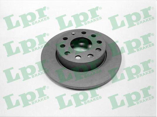 LPR A1010PR Rear brake disc, non-ventilated A1010PR