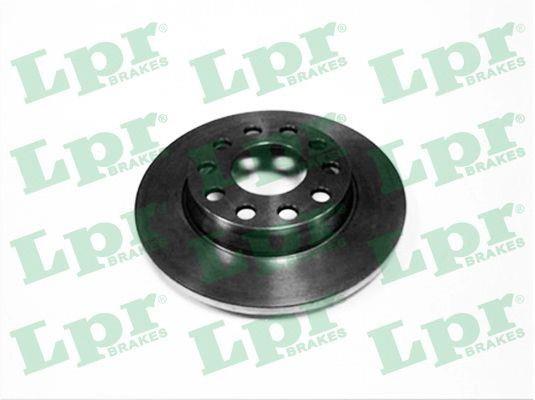 LPR A1013PR Rear brake disc, non-ventilated A1013PR