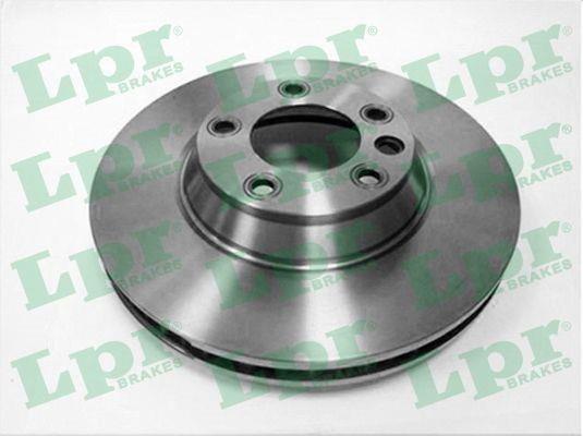 LPR A1017V Front brake disc ventilated A1017V