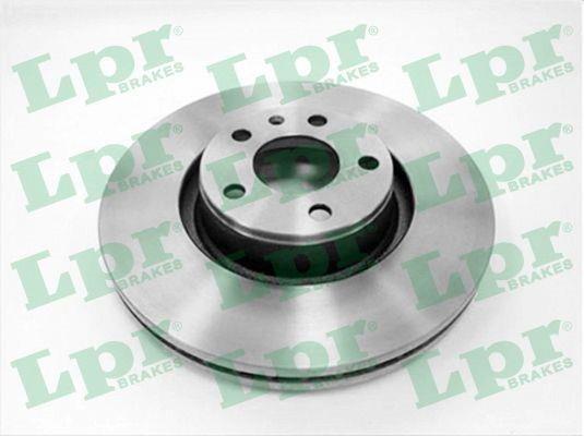 LPR A1019V Front brake disc ventilated A1019V